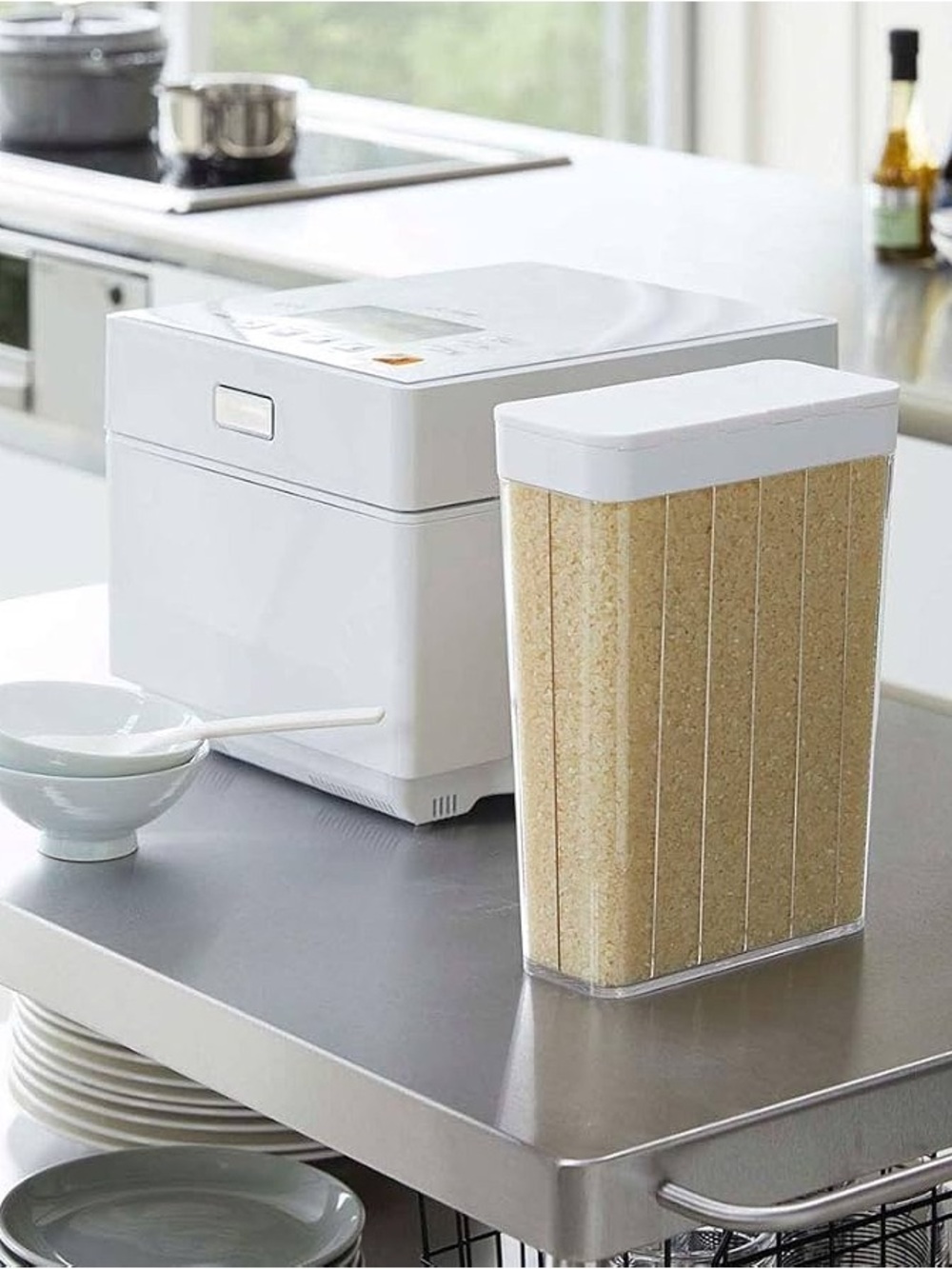Yamazaki Home Tower Grain Container